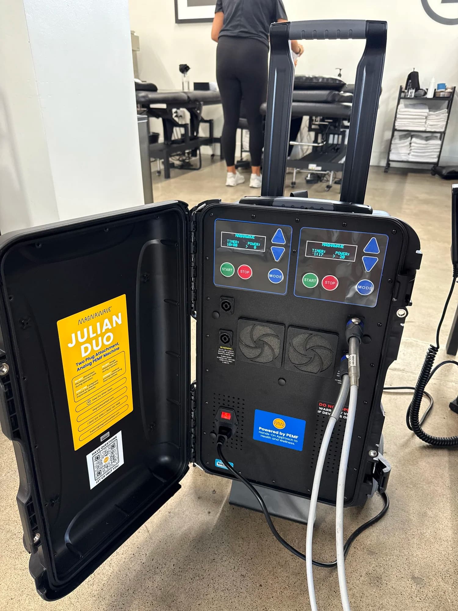 PEMF therapy device at Range Sports Therapy