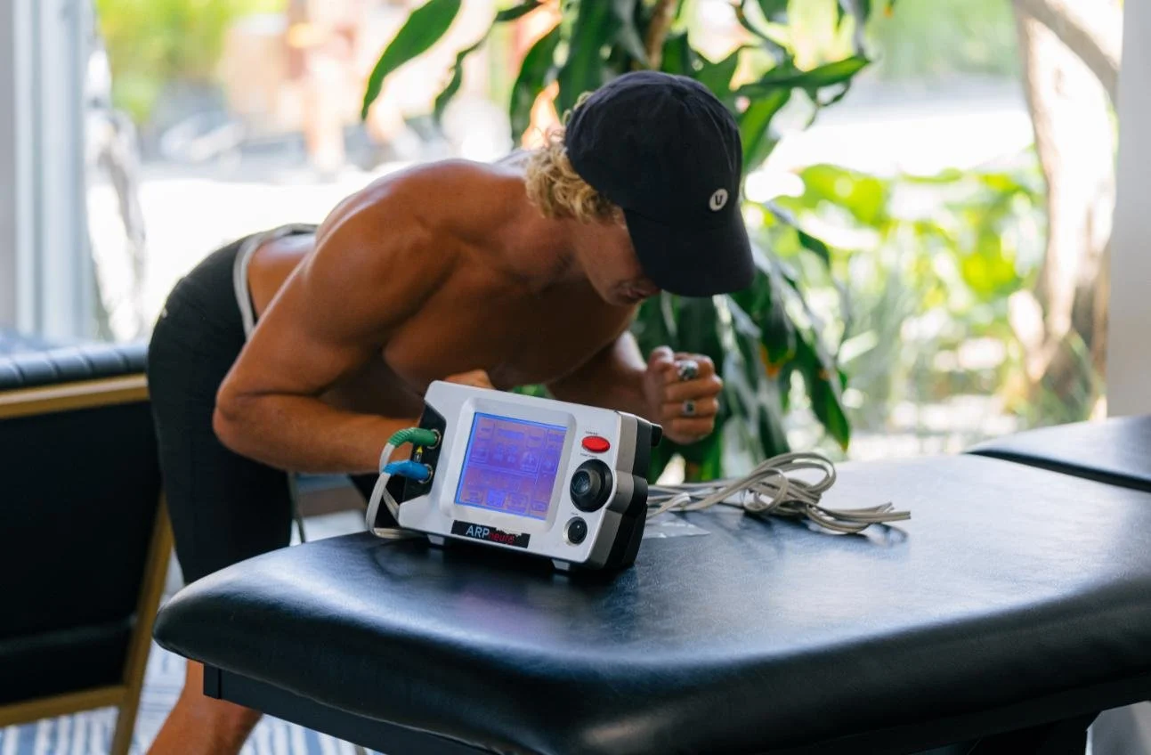 ARP neuromuscular therapy session at Range Sports Therapy